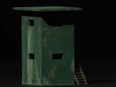 watchtower 3D model