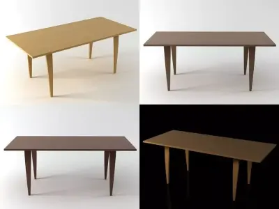 Cherner tables 3D model