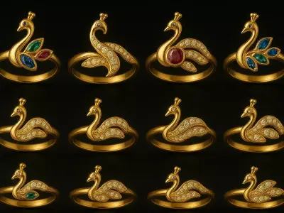 PREMIUM MASTER VAULT 100 PLUS Designer Jewelry Assets 3D print model