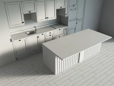4-Kitchen4 matte 1 3D model
