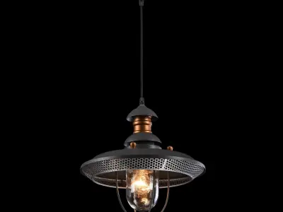 Pendant Lamp Magnificent Mile S105-106-41-G Maytoni Outdoor Free 3D model