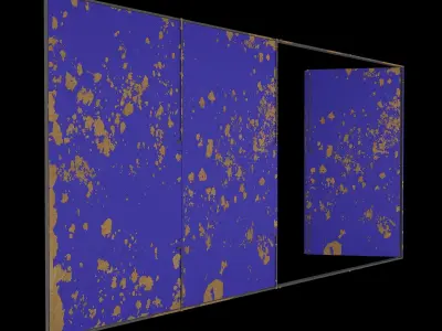 Factory Door 3D model