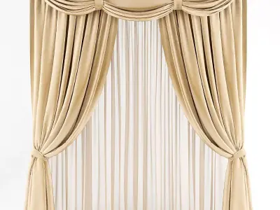 Curtain 3D model 83 3D model