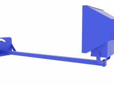 Billboard with Lights  3D model