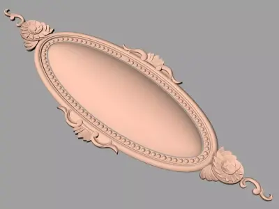 Woodworking CNC Router 3D Relief STL models used for artcam E444 3D model