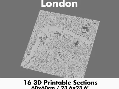 London 3D print model