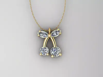 Pendant P203 3D Print Model 3D print model