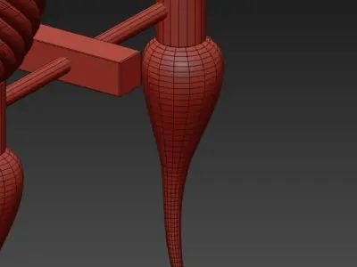 Chandelier Barovier Toso 3D model