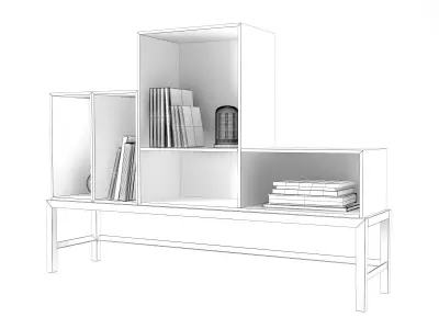 Briques Composition 4 3D model