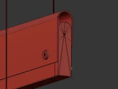 One book led 3D model