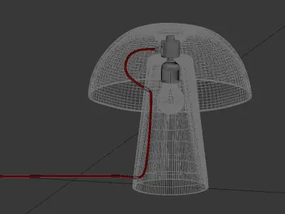 Reading light Chantal by Stephen Burks 3D model