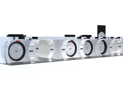 The Mandalorian - Rebel Prison Ship 1-6 scale 3D Model Pack