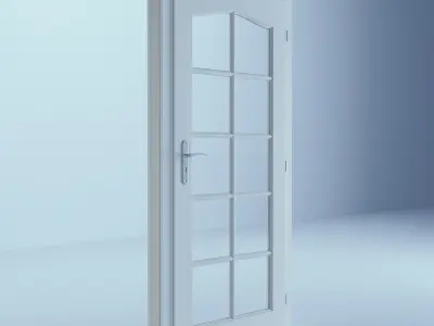 White Door 16 3D model
