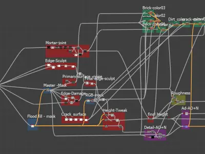 Red Brick Flooring 04 Texture