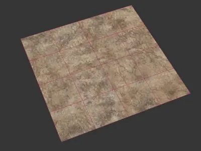 Ultra realistic Ground Scan 3D model