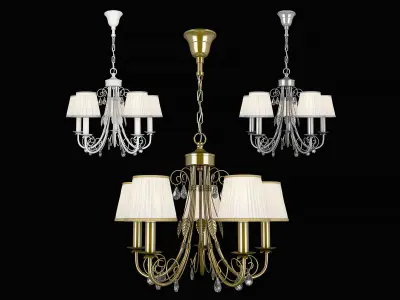 78105x Modesto Lightstar Chandelier 3D model