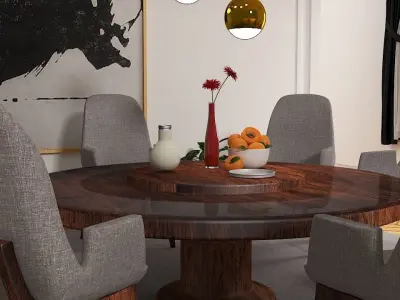 Dining interior 3D model