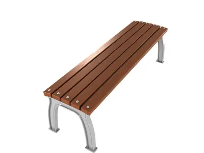 Modern Bench Collection 2 3D model