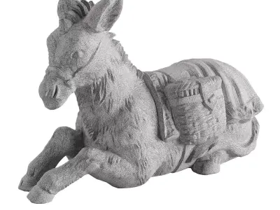donkey statue 3D model