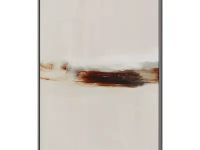 Abstract Painting Frame set 3D model 711