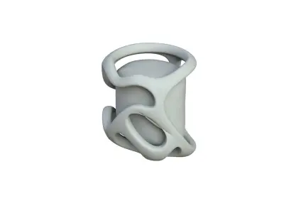 SciFi Shape Object Low Poly 114 Low-poly 3D model