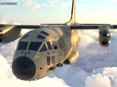  Aircraft C-27J Spartan Morocco Flight 