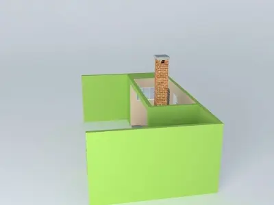 Kitchen interior Free 3D model