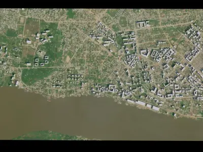 Kisangani - Democratic Republic of the Congo 3D model