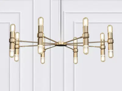 Kendu Modern Chandelier 3D model