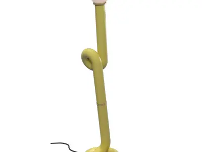 Memphis Floor Lamp 2  - Pop Premium 3D Model 3D model