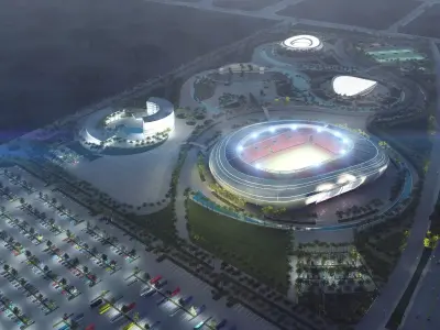 Stadium full scene 3d 3D model