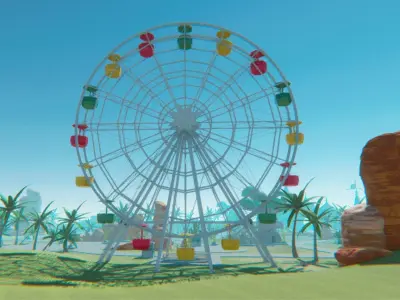 Ferris wheel 3D model