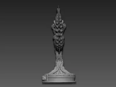 Alien 3D print model