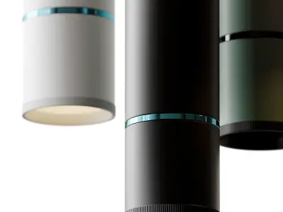 LIGHT FIXTURES HANGLAMP LUMINAIRE 3D model