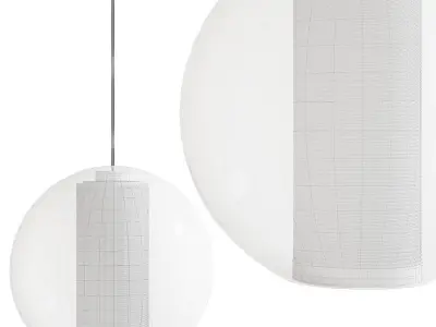 Bel Occhio Pendant Light Low-poly 3D model