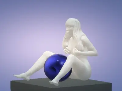 Lady GaGa 3D print model