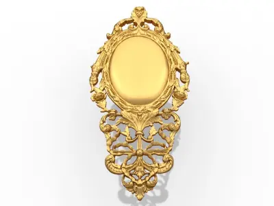 Classic decor ornament 190 3D print model
