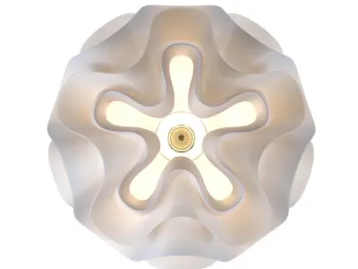 Ball wave pandent 3D model