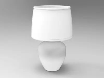 Bed Side Lamp 001 Low-poly 3D model