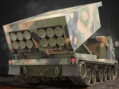  M270 Multiple Launch Rocket System PBR 