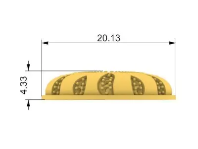 Heart Jewel Flames  3D print model