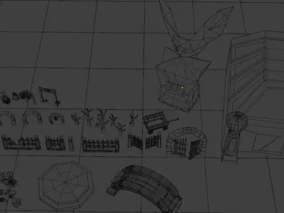 halloween  pack 3D model