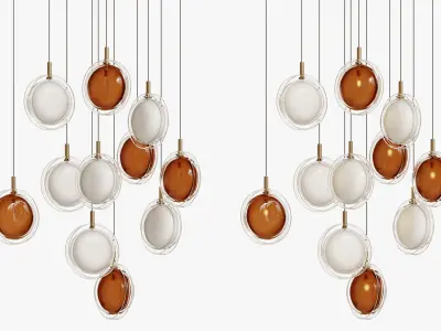 Bomma Lens Pendant 3D model