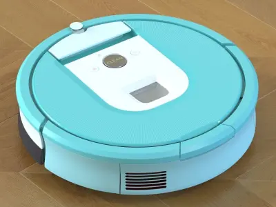 Robotic Vacuum Cleaner Generic 3D model