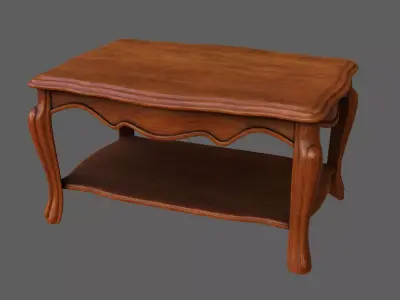 SubD - Stylized Table 3D model
