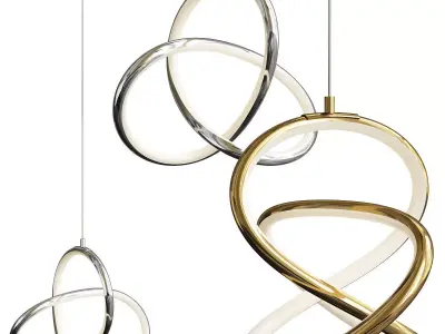 Tazia LED Mini Pendant Light Low-poly 3D model