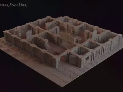 RUIN - ACTION BOARDING - KILL TEAM 3D print model