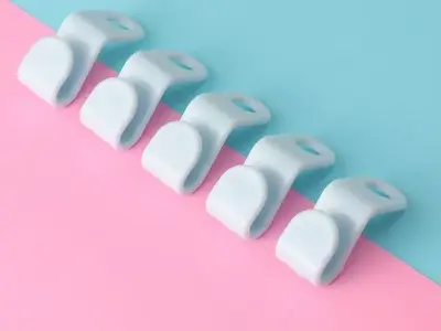 Space-saving Hanger Hook Coat Hook Plastic Free 3D print model