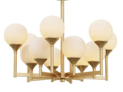  Chandelier Ball Valley Chandelier  3D model