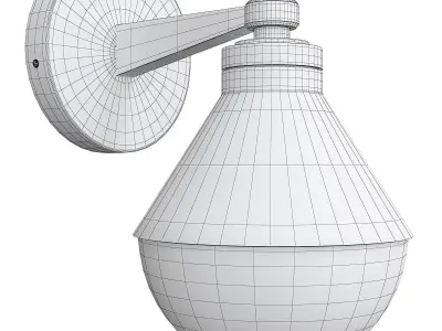 BLAIR WALL SCONCE Low-poly 3D model